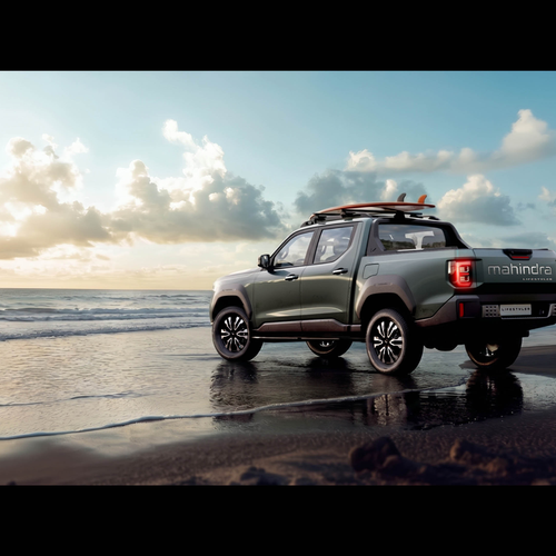 2027 Mahindra Motors Scorpio Lifestyler Rear View